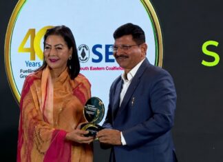 SECL Conferred ‘Green Transition Leadership Award’ for Environmental Conservation and Green Initiatives