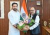 कोयला मंत्री किशन रेड्डी से मिले BCCL के CMD मनोज अग्रवाल, झरिया मास्टर प्लान समेत कई मुद्दों पर चर्चा