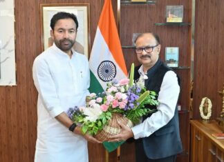 कोयला मंत्री किशन रेड्डी से मिले BCCL के CMD मनोज अग्रवाल, झरिया मास्टर प्लान समेत कई मुद्दों पर चर्चा