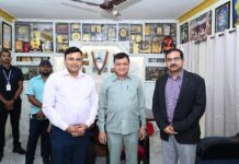 उद्योग मंत्री लखनलाल देवांगन से NTPC कोरबा के ED किशोर चंद्र पात्रा की मुलाकात, CSR परियोजनाओं पर हुई चर्चा