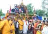 बालकोनगर में आयोजित जगन्नाथ रथ यात्रा उत्सव में उमड़े श्रद्धालु