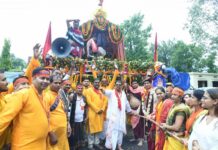 बालकोनगर में आयोजित जगन्नाथ रथ यात्रा उत्सव में उमड़े श्रद्धालु