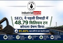 पहली तिमाही: कोल डिस्पैच में SECL की मजबूत स्थिति, 48.79 MT कोयले का प्रेषण