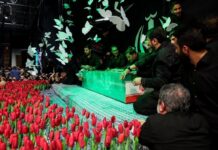 Iran Holds Week-Long Funeral for Slain Leader Khamenei, Body Lies in State in Tehran