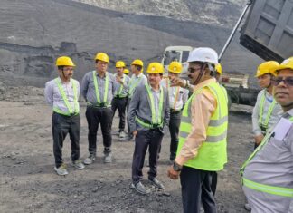 SECL CMD हरीश दुहन ने किया गेवरा माइन का निरीक्षण, तीन साल की कार्ययोजना बनाने के निर्देश