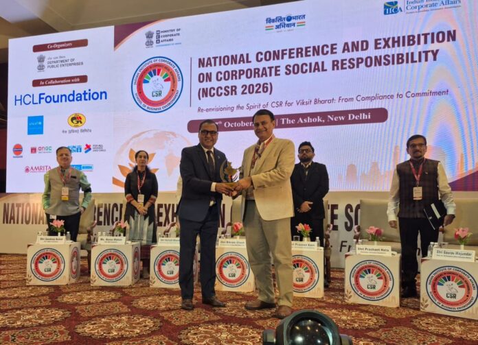 Press Release - DHR participation in CSR Conference in New Delhi - 07.10.2026